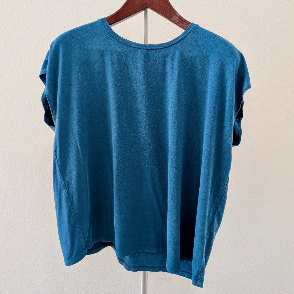 Eileen Fisher Dark-Blue Shirt